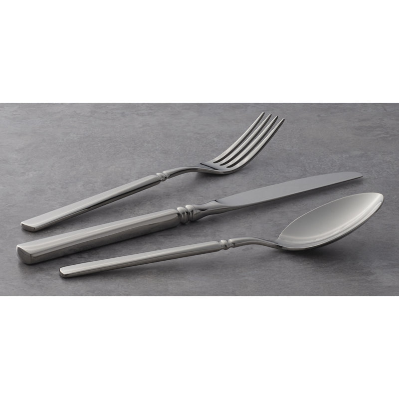 Oneida Easton 5 Piece 18/10 Stainless Steel Flatware Set, Service
